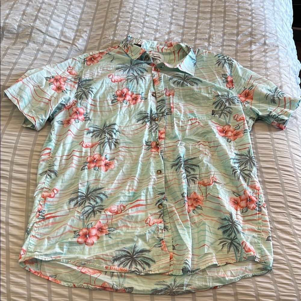 Men's Tropical Print Shirt